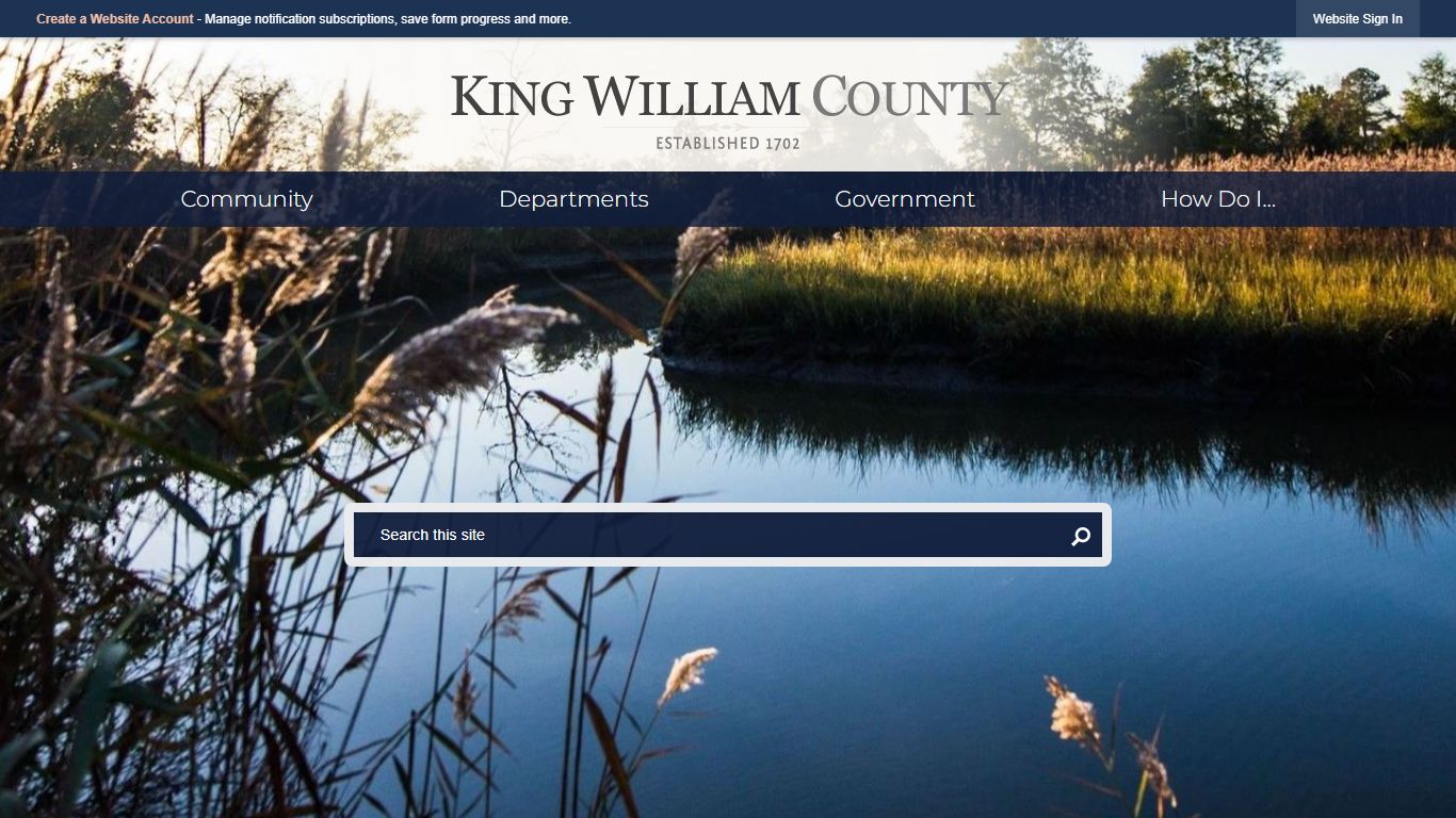 King William County, VA | Official Website